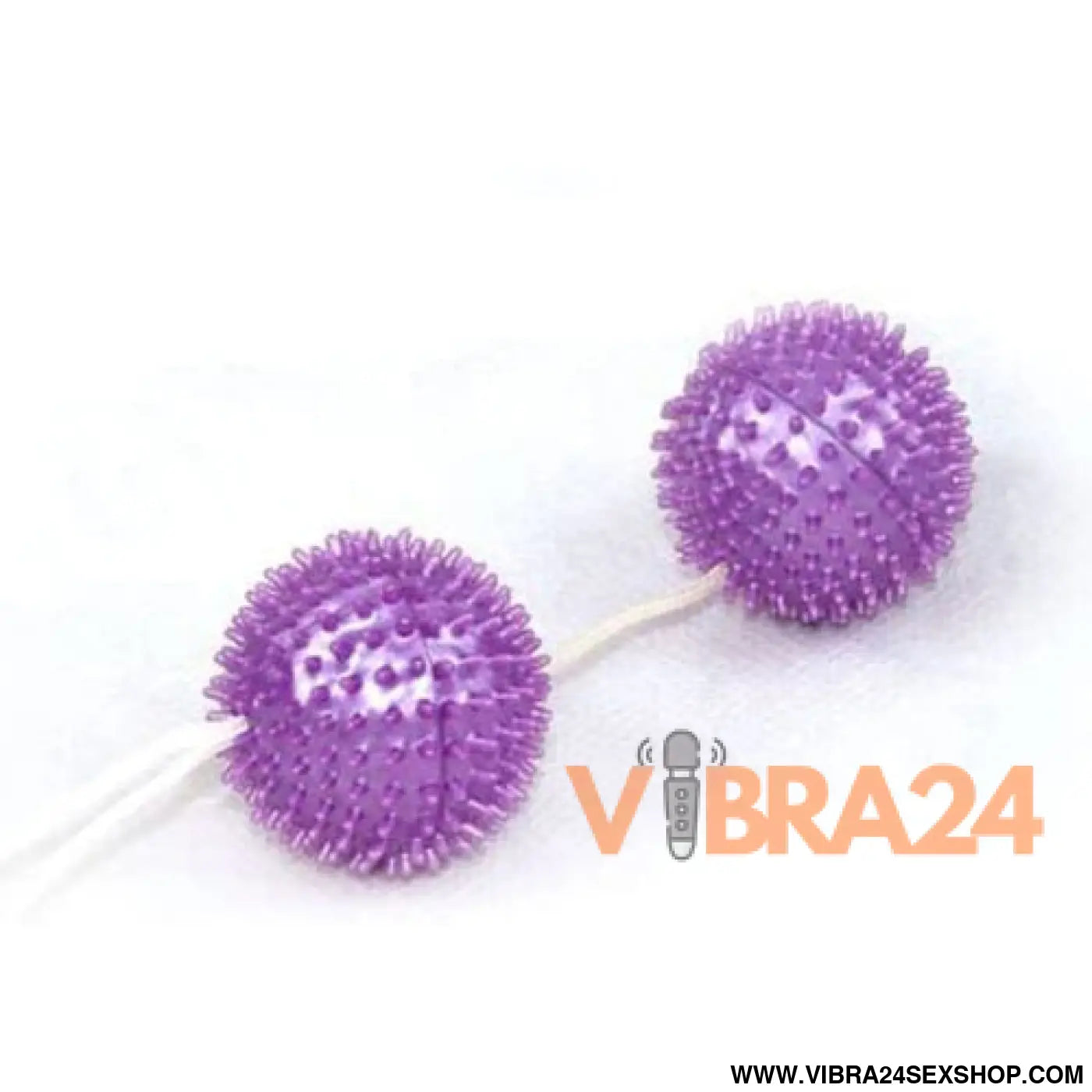 Baile - Bolas Texturadas Roxas para Prazer Profundo 3.60 cm - VIBRA24 SEXSHOP