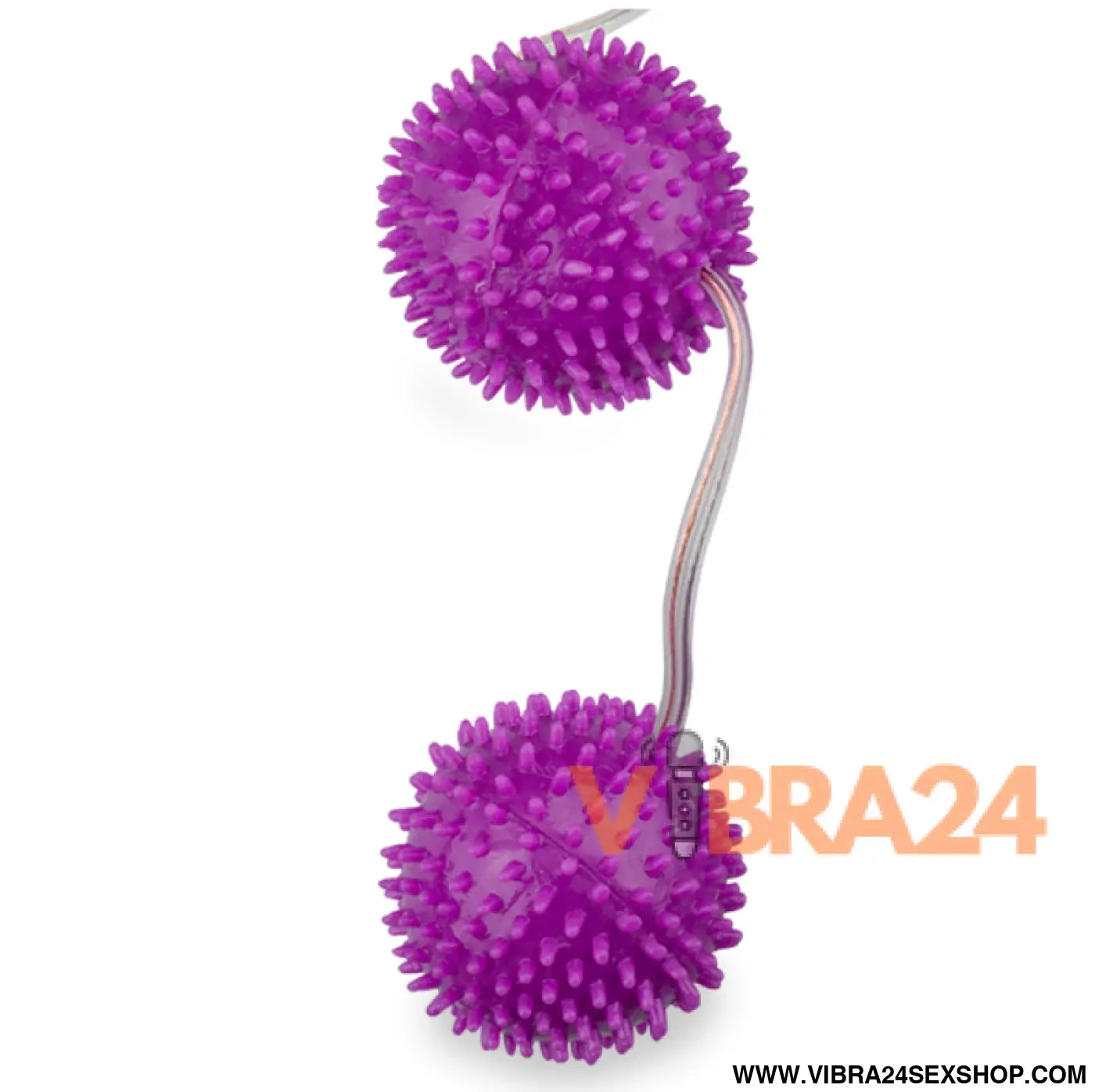 Baile - Bolas Texturadas Roxas para Prazer Profundo 3.60 cm - VIBRA24 SEXSHOP