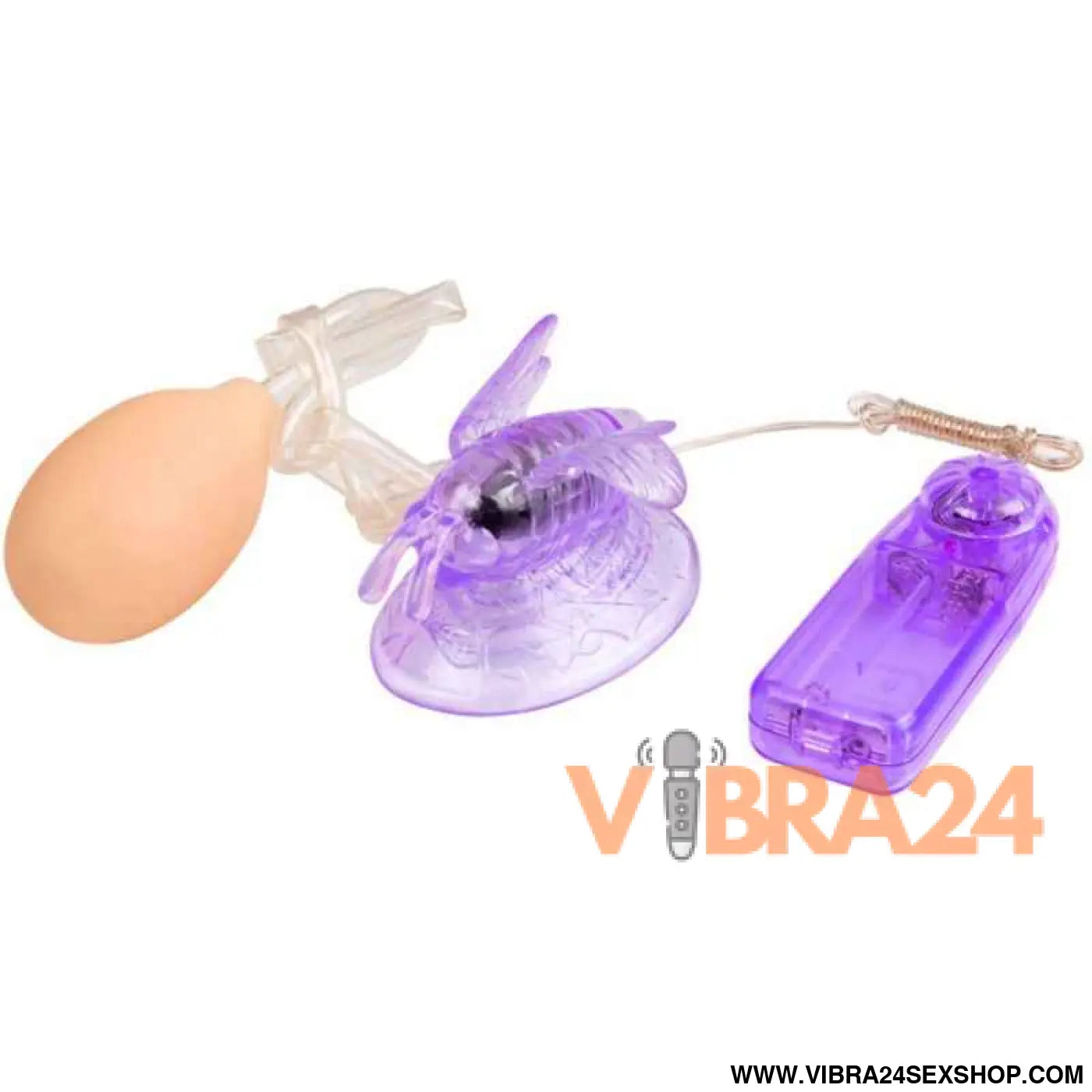 BAILE - BORBOLETA VIBRATÓRIA DE ESTIMULAO CLITÓRIS LILAC