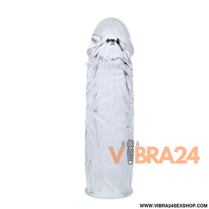 BAILE - Capa para o Pénis em Silicone Rosa 13 cm