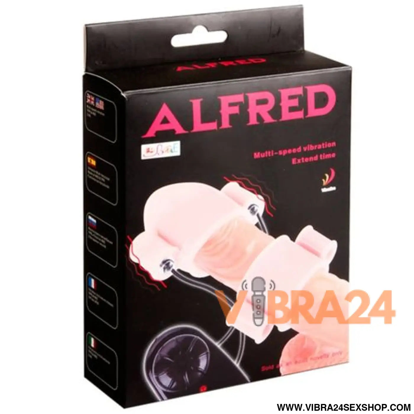 BAILE - COBERTURAS VIBRADORAS DE PÊNIS ALFRED COM CONTROLE