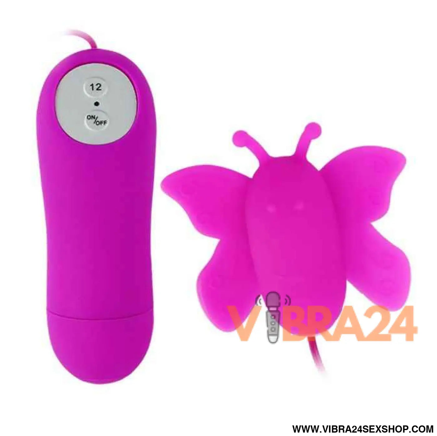 BAILE - LOVE EGGS BUTTERFLY ESTIMULADOR DE CLITÓRIS 12 VELOCIDADES LILAC CONTROLE REMOTO