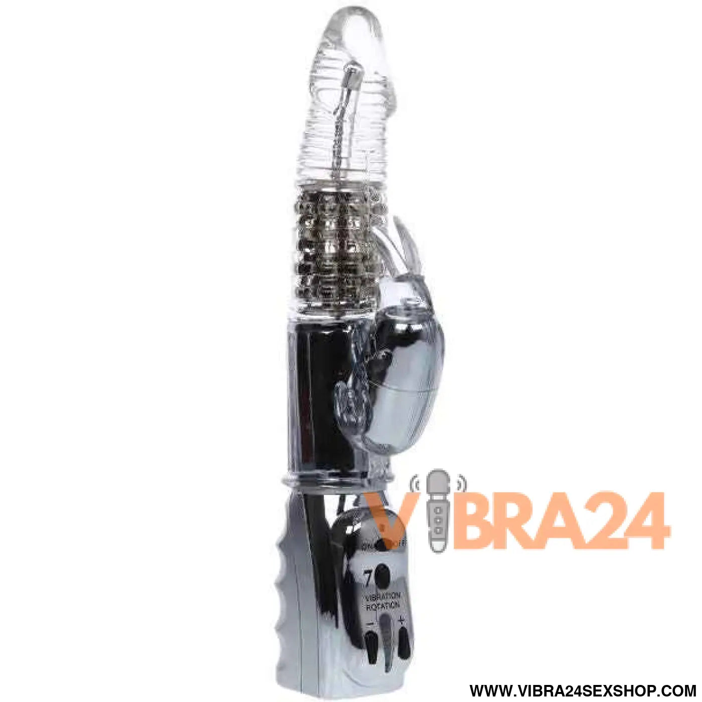 BAILE - ROTADOR TRANSPARENTE AMOUR MISSILE 26.5 CM
