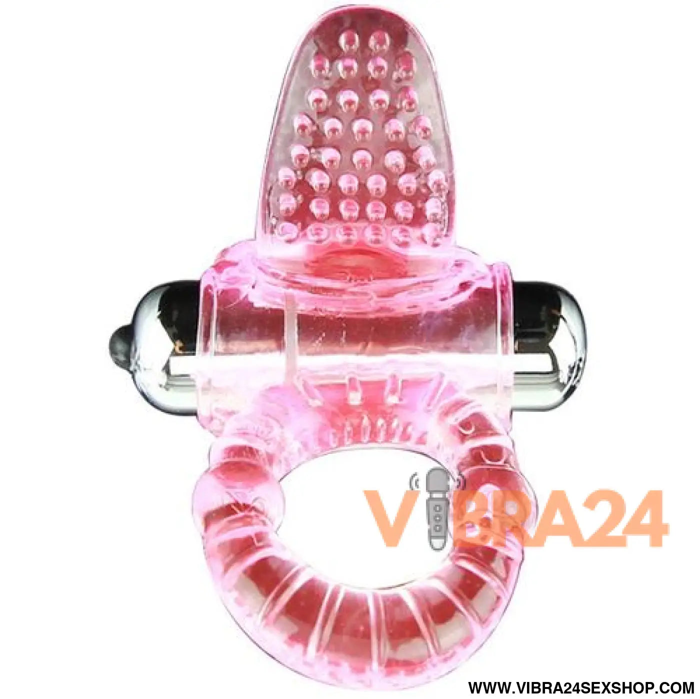 BAILE - SWEET ABS 10 RITMOS ANEL VIBRADOR ROSA PARA O PÊNIS