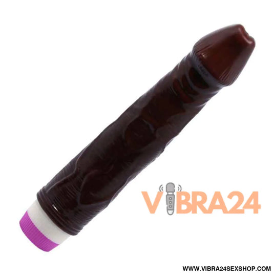 BAILE - VIBRADOR WAVES OF PLEASURE 23 CM CASTANHO