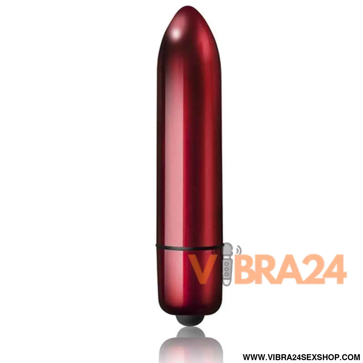 ROCKS-OFF - VERDADEIRAMENTE SEU RO-120 00 BALA VIBRATÓRIA DE ALERTA VERMELHO - VIBRA24 SEXSHOP