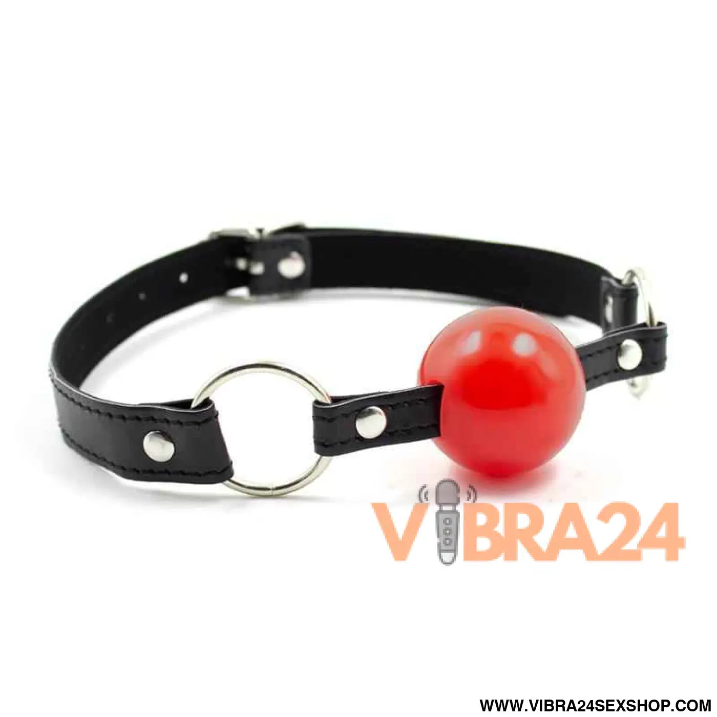 Ball Gag Black/Red