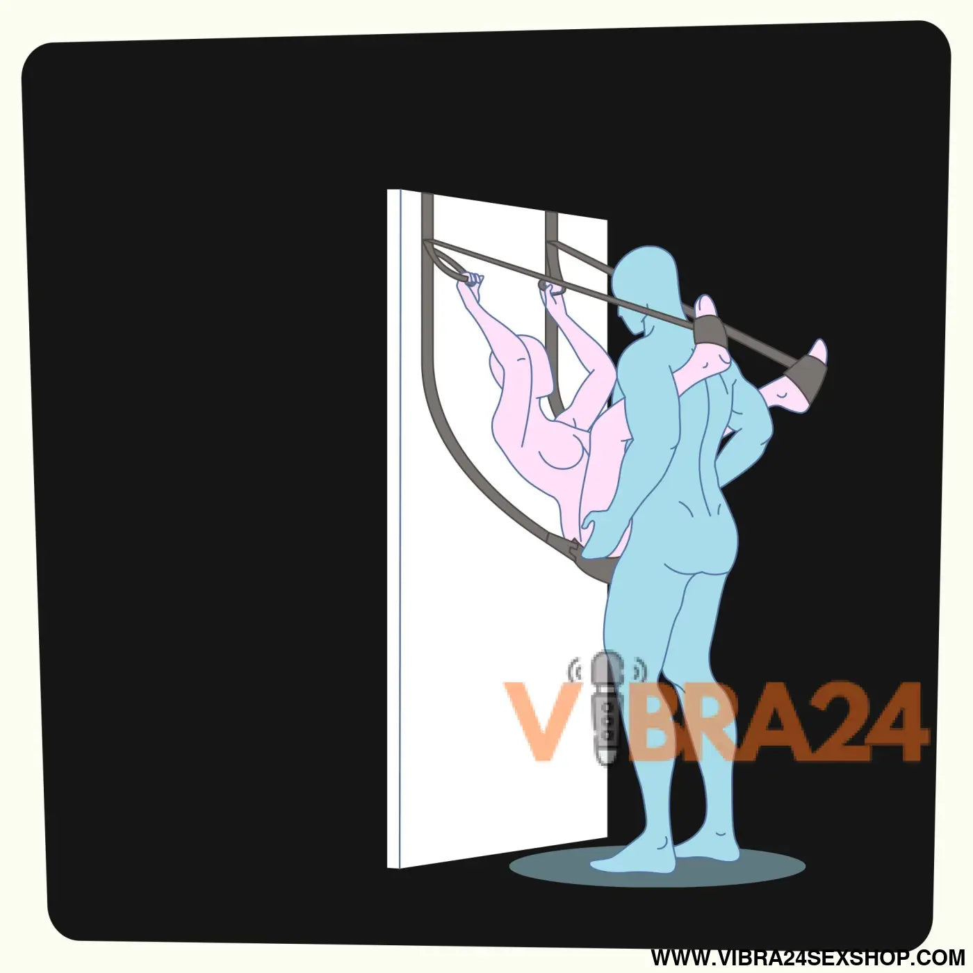 BALOIÇO DE PORTA DELUXE SEX DOOR SWING CRUSHIOUS