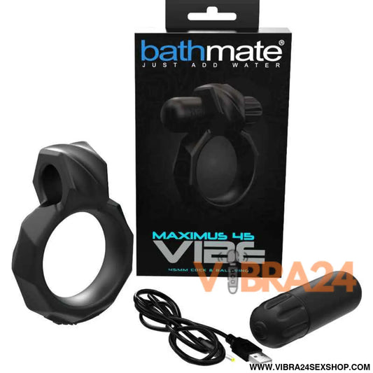 Bathmate - Anel Vibratório Vibe Maximus 45 para Prazer Máximo