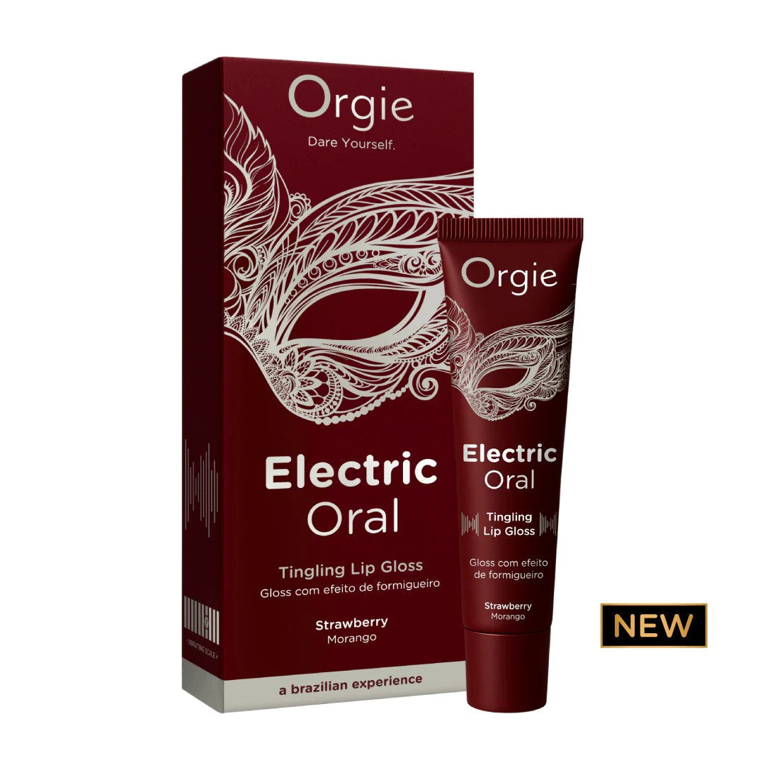 BATOM COM EFEITO FORMIGUEIRO ELECTRIC ORAL TINGLING LIP GLOSS 10ML ORGIE