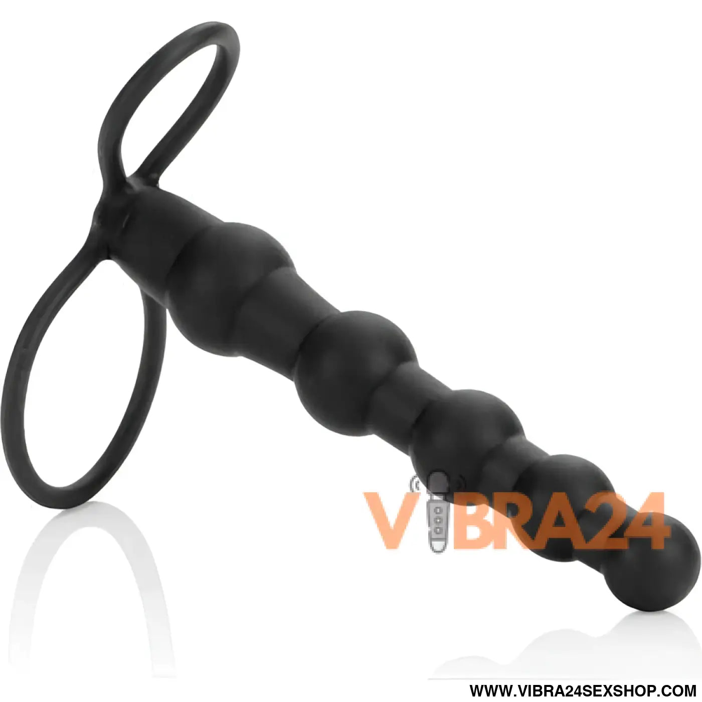 Beaded Duplo Penetrador Preto - CALEXOTICS - VIBRA24 SEXSHOP