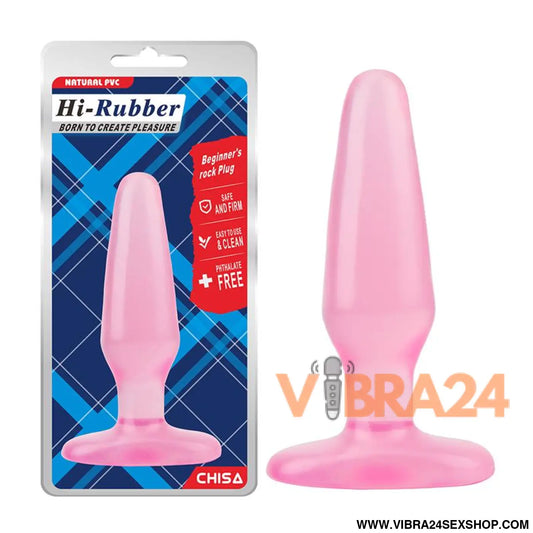 Beginners Rock Butt Plug Pink