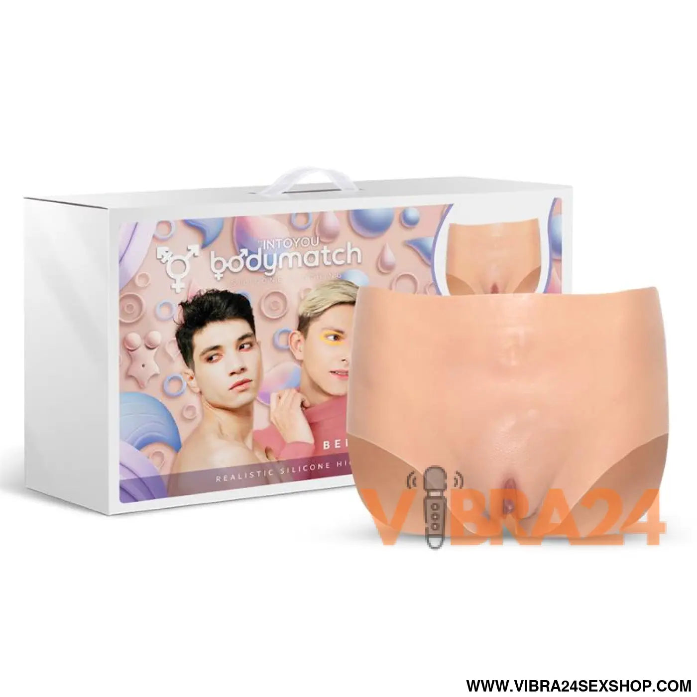 Bennie Realistic Vagina and Anus Panties Liquid Silicone Size S
