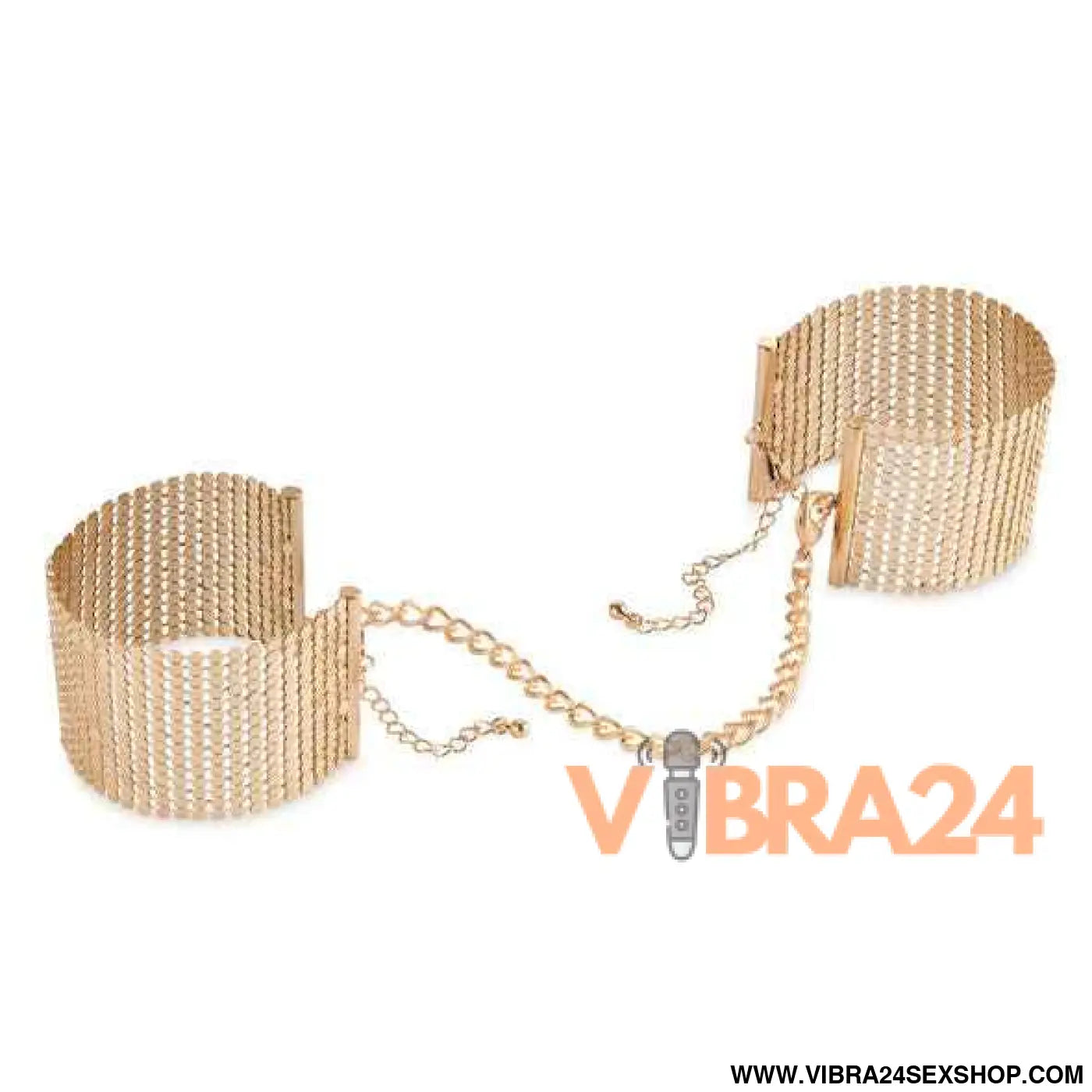 BIJOUX - DÉSIR MÉTALLIQUE ALGEMAS DE MALHA METAL DOURADO