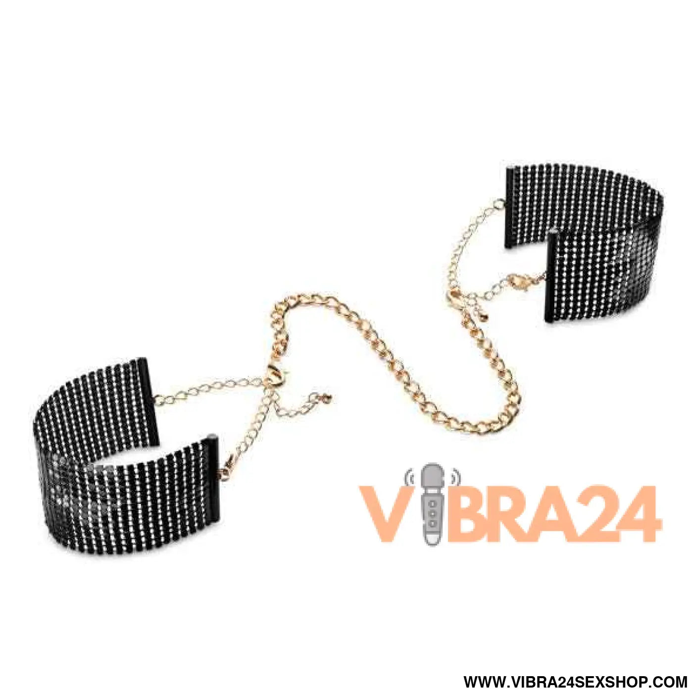 BIJOUX - DÉSIR MÉTALLIQUE ALGEMAS DE MALHA METAL PRETO
