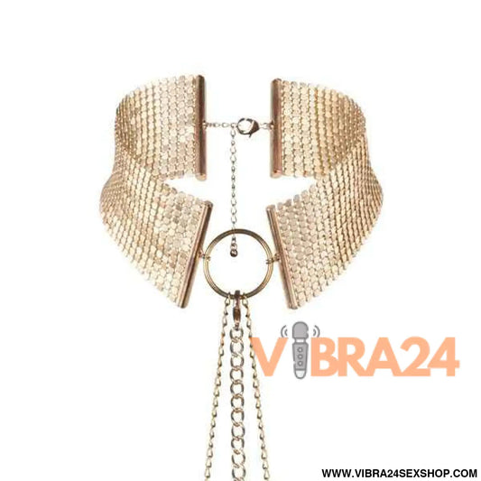 BIJOUX - DÉSIR MÉTALLIQUE COLAR METLICO DOURADO
