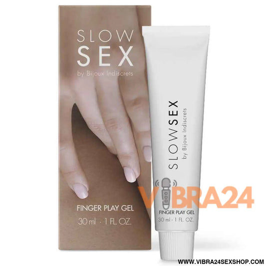 BIJOUX - GEL DE MASSAGEM SLOW SEX COM APLICADOR DEDOS 30 ML