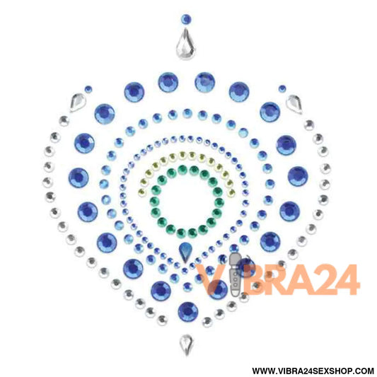 BIJOUX - INDISCRETS FLAMBOYANT AZUL E VERDE