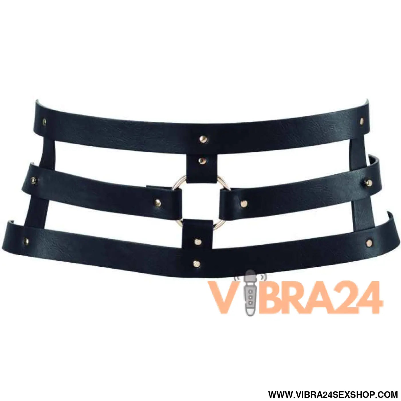 BIJOUX - INDISCRETS MAZE BELT COM ALA - PRETO