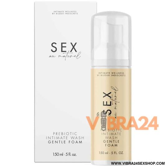 BIJOUX INDISCRETS - SEX AU NATUREL GEL ÍNTIMO PREBIÓTICO COM ESPUMA 150 ML