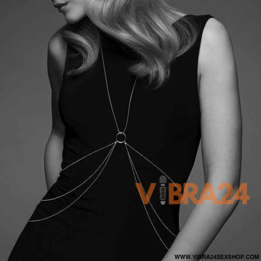 BIJOUX - MAGNIFIQUE CORRENTES DE METAL PARA O CORPO 8 PRATA
