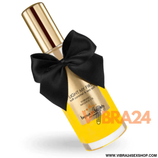 BIJOUX - ÓLEO DE MASSAGEM EFEITO CALOR AROMA CARAMELO