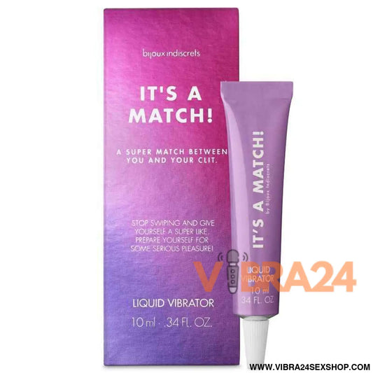 BIJOUX - VIBRADOR LÍQUIDO ITS A MATCH 10 ML