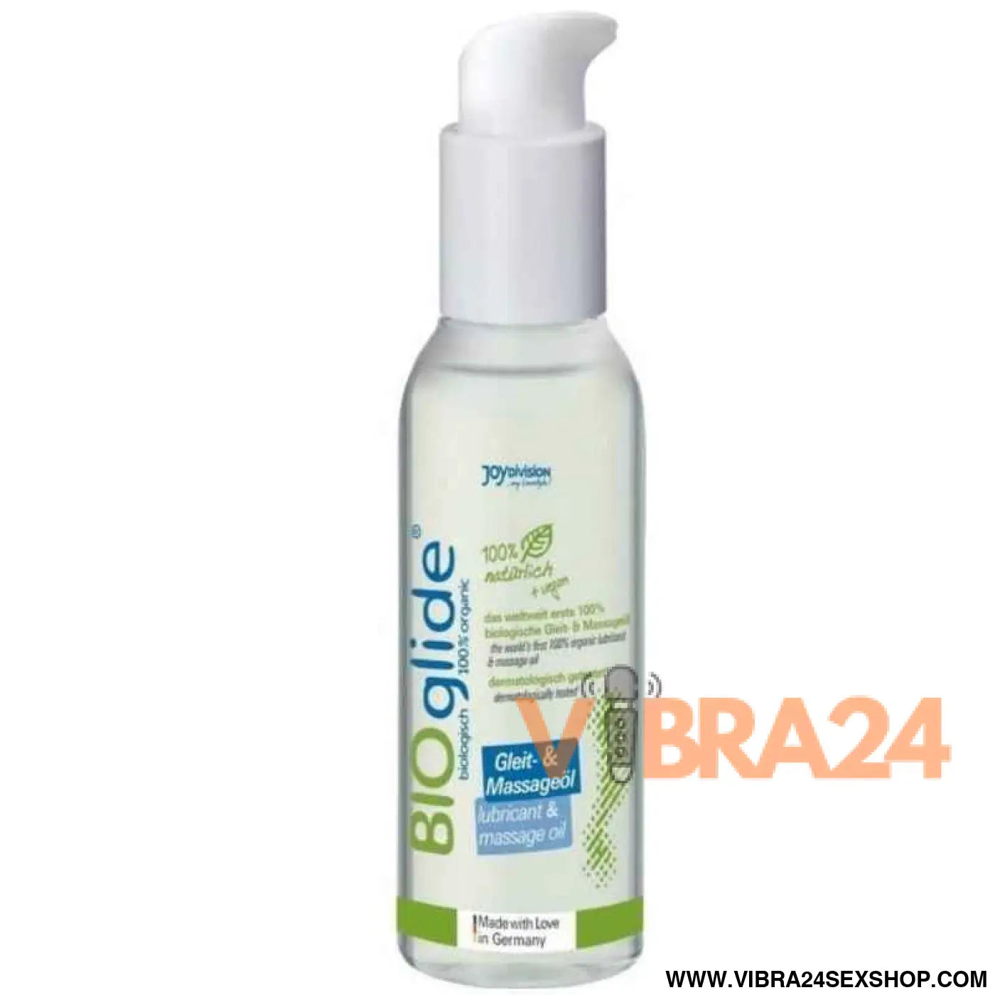 BIOGLIDE - ÓLEO DE MASSAGEM E LUBRIFICANTE ORGÂNICO 125 ML