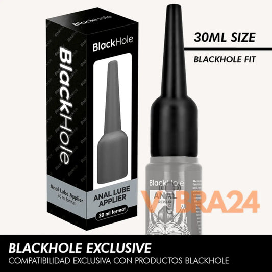 BLACK HOLE - APLICADOR DE LUBRIFICANTE ANAL TAMANHO P 30 ML
