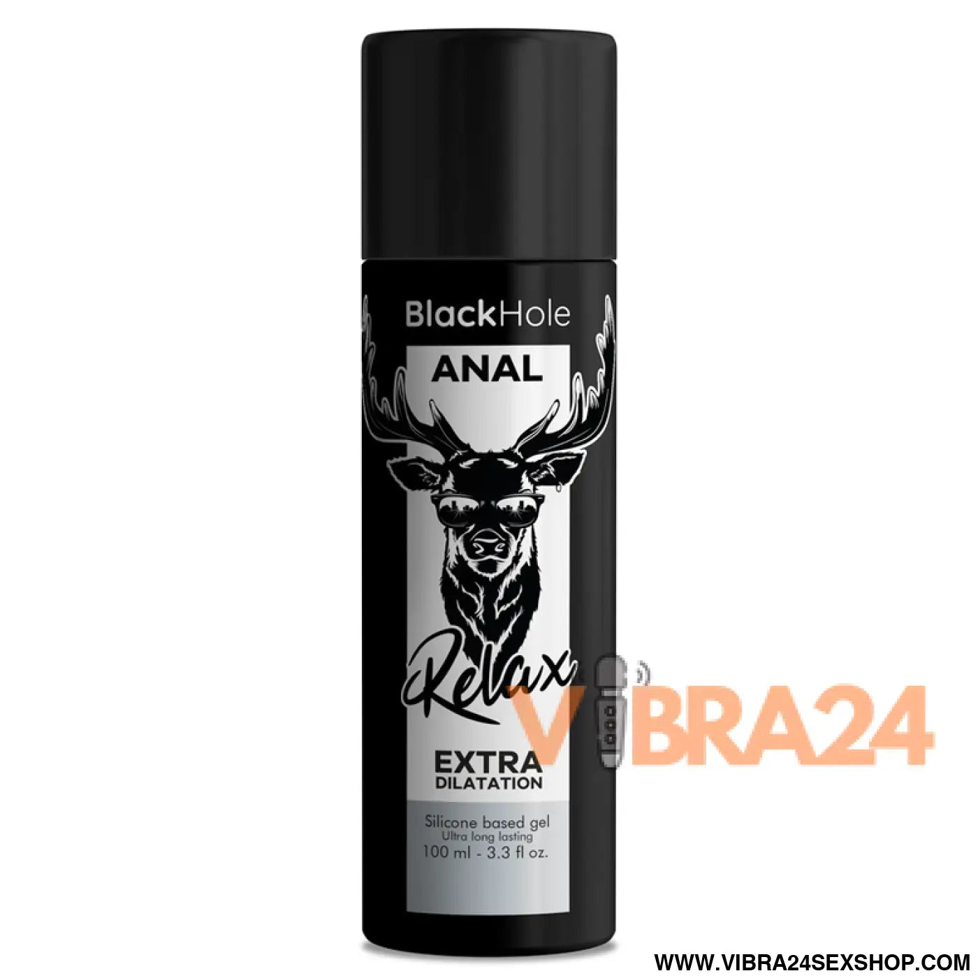 BLACK HOLE - GEL BASE DE SILICONE DILATAÇÃO ANAL 100 ML