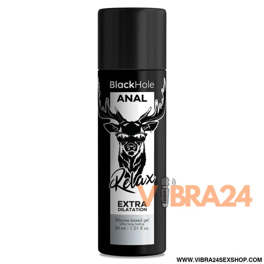 BLACK HOLE - GEL BASE DE SILICONE DILATAÇÃO ANAL 30 ML