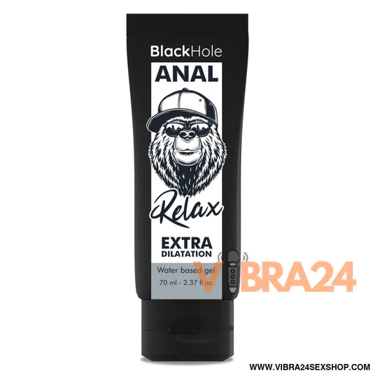 BLACK HOLE - GEL DILATADOR ANAL À BASE DE ÁGUA 70 ML