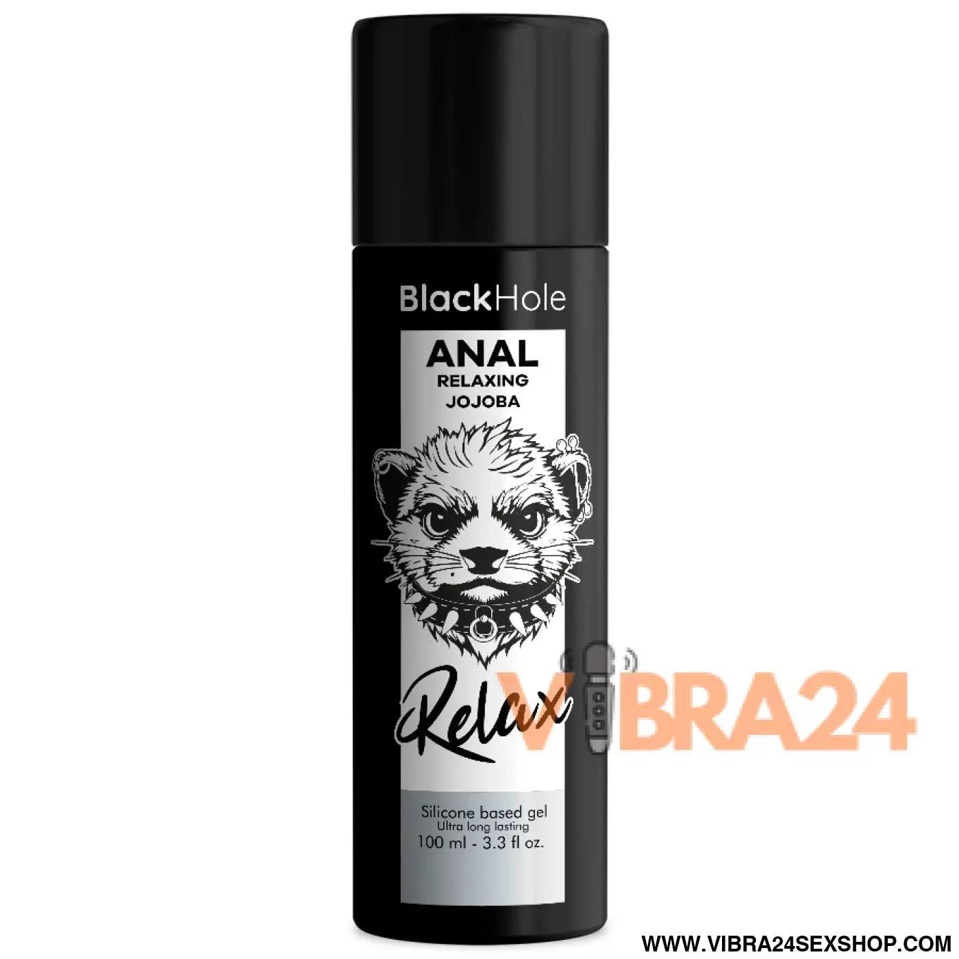 BLACK HOLE - JOJOBA RELAXANTE ANAL BASE DE SILICONE 100 ML