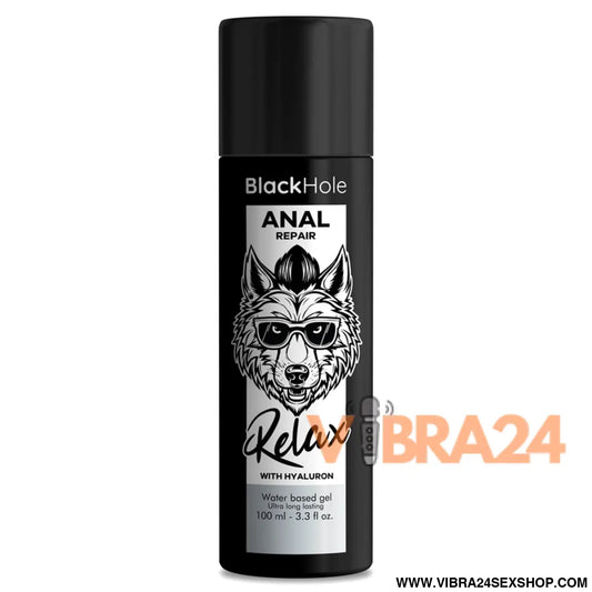 BLACK HOLE - REPARO ANAL RELAXANTE À BASE DE ÁGUA COM HIALURON 100 ML