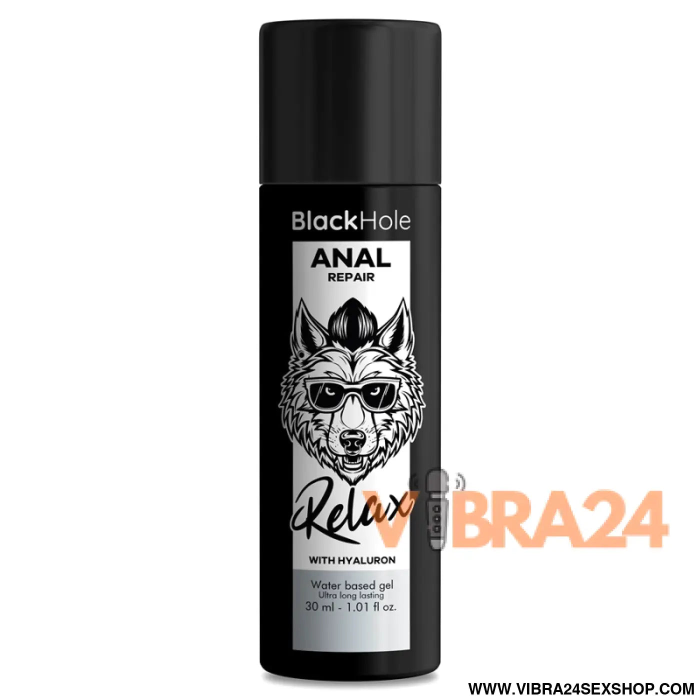 BLACK HOLE - REPARO ANAL RELAXANTE À BASE DE ÁGUA COM HIALURON 30 ML