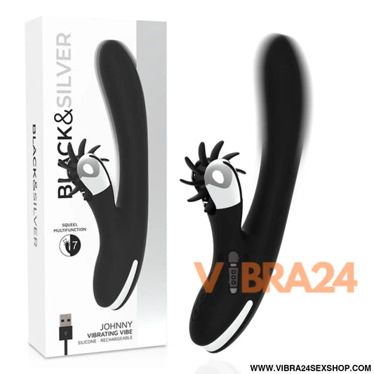 BLACK&SILVER - VIBRAÇÃO VIBRANTE BUNNY JOHNNY