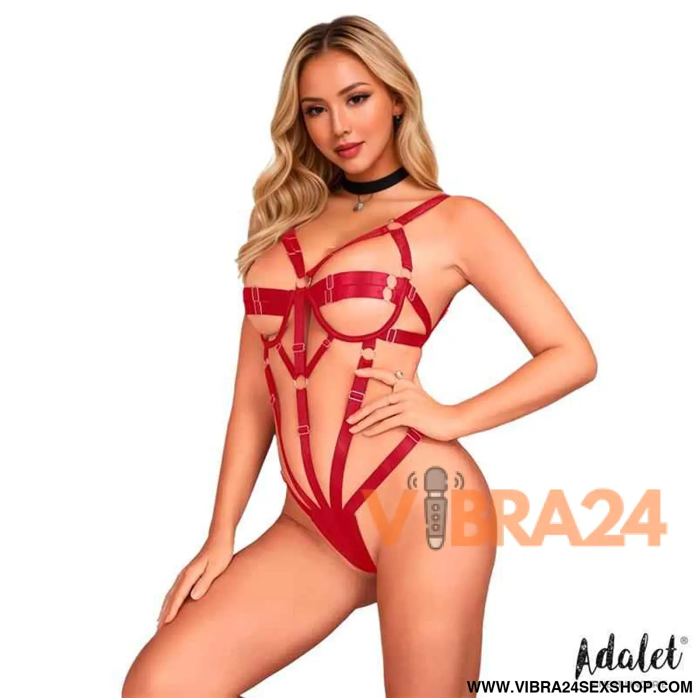 Blanca Teddy Red - Size (interno):S/M