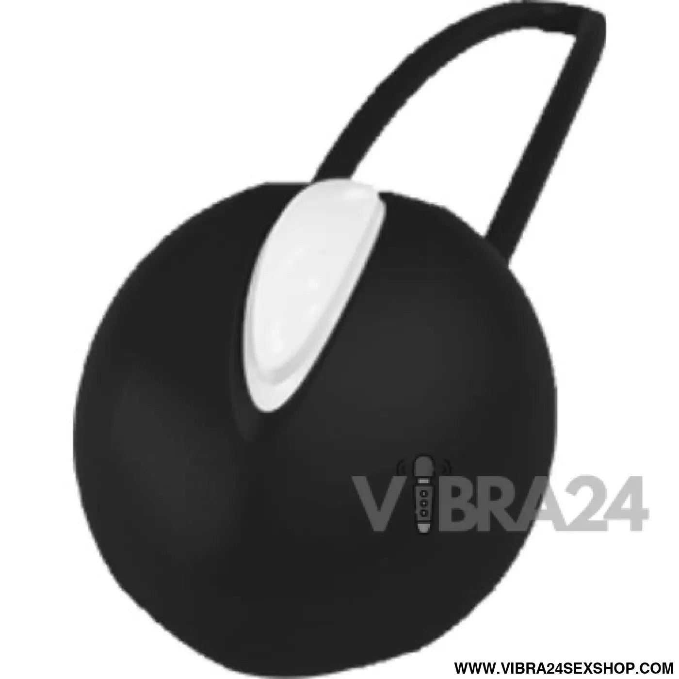 Bola de Kegel FUN FACTORY - SMARTBALL UNO Preta para Fortalecimento do Assoalho Pélvico - VIBRA24 SEXSHOP