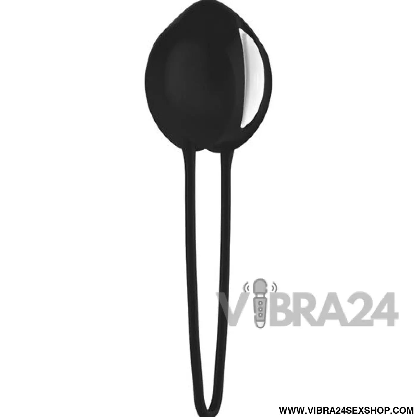 Bola de Kegel FUN FACTORY - SMARTBALL UNO Preta para Fortalecimento do Assoalho Pélvico - VIBRA24 SEXSHOP