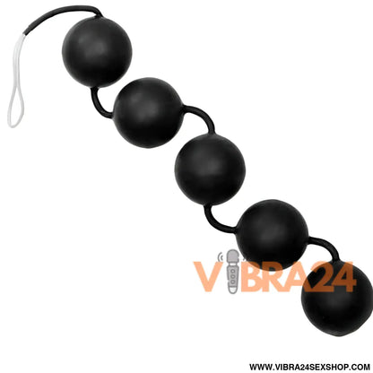 Bolas anais Calexotics - Bolas Power Anal Pretas para Prazer Intenso - VIBRA24 SEXSHOP