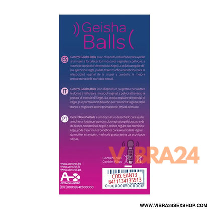 Bolas de Geisha Nível 1 (2x18 gr) para Fortalecimento e Prazer