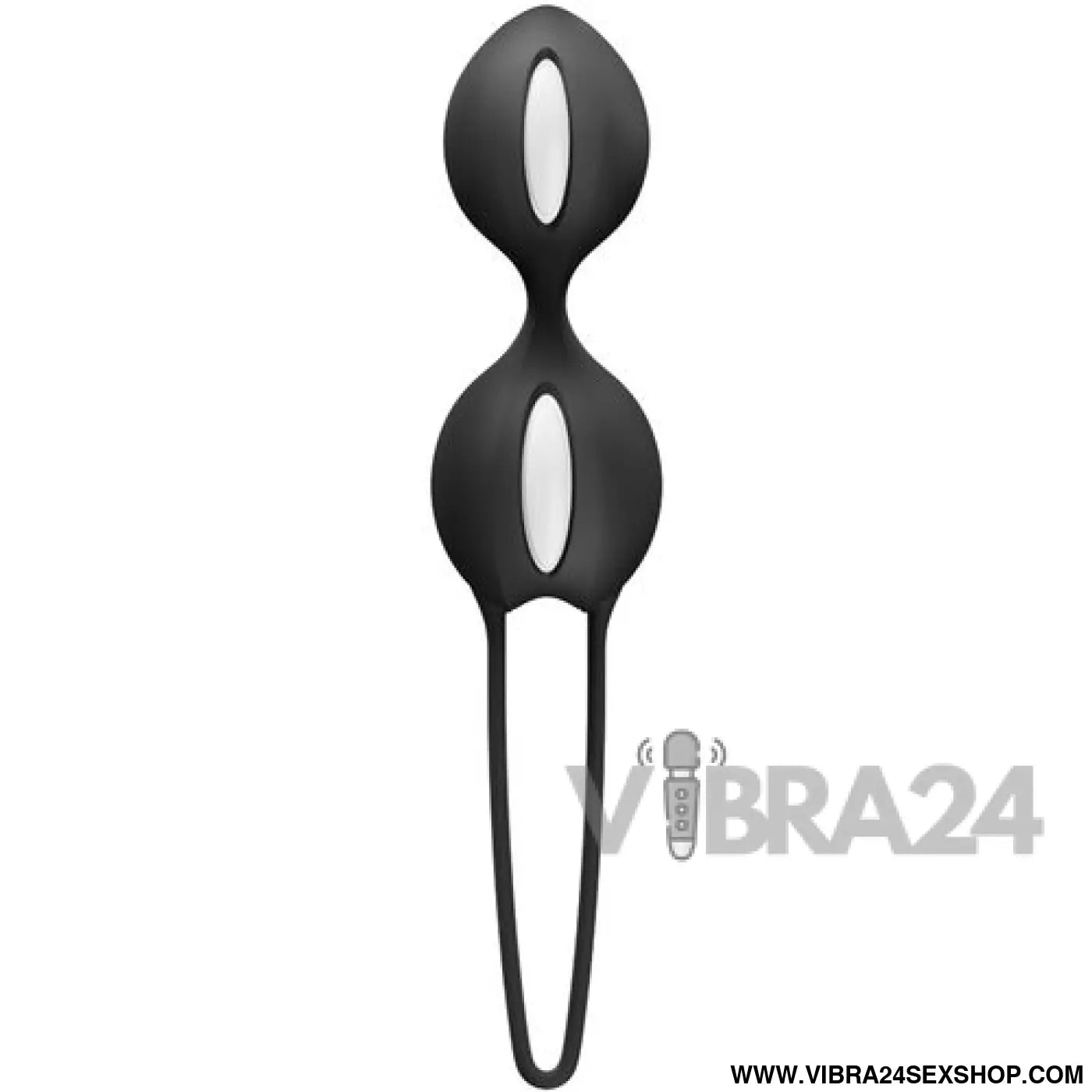 Bolas de Kegel FUN FACTORY SMARTBALLS DUO Pretas para saúde íntima - VIBRA24 SEXSHOP