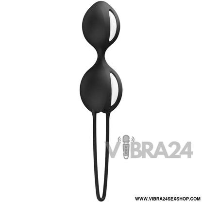 Bolas de Kegel FUN FACTORY SMARTBALLS DUO Pretas para saúde íntima - VIBRA24 SEXSHOP