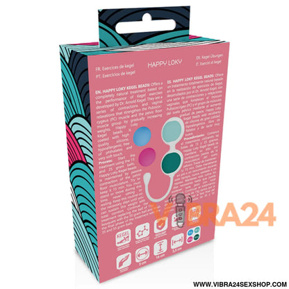 Bolas de Kegel HAPPY LOKY para Fortalecimento e Bem-Estar Feminino - VIBRA24 SEXSHOP