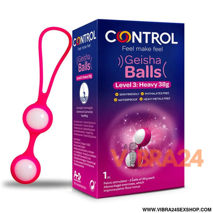 Bolas Geisha Nível III (2x38 g) - Fortaleça seu Assoalho Pélvico