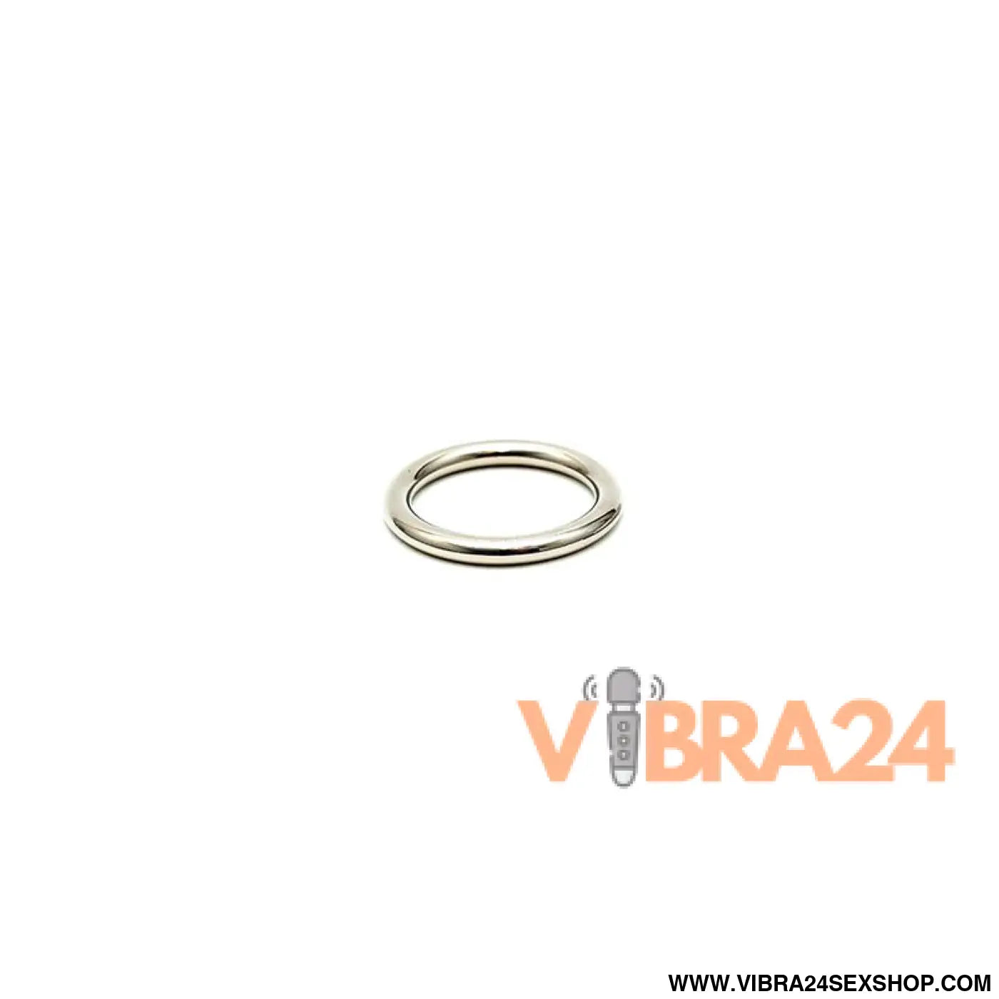 Bondage Play Metal Cock Ring - Size (interno):30 MM