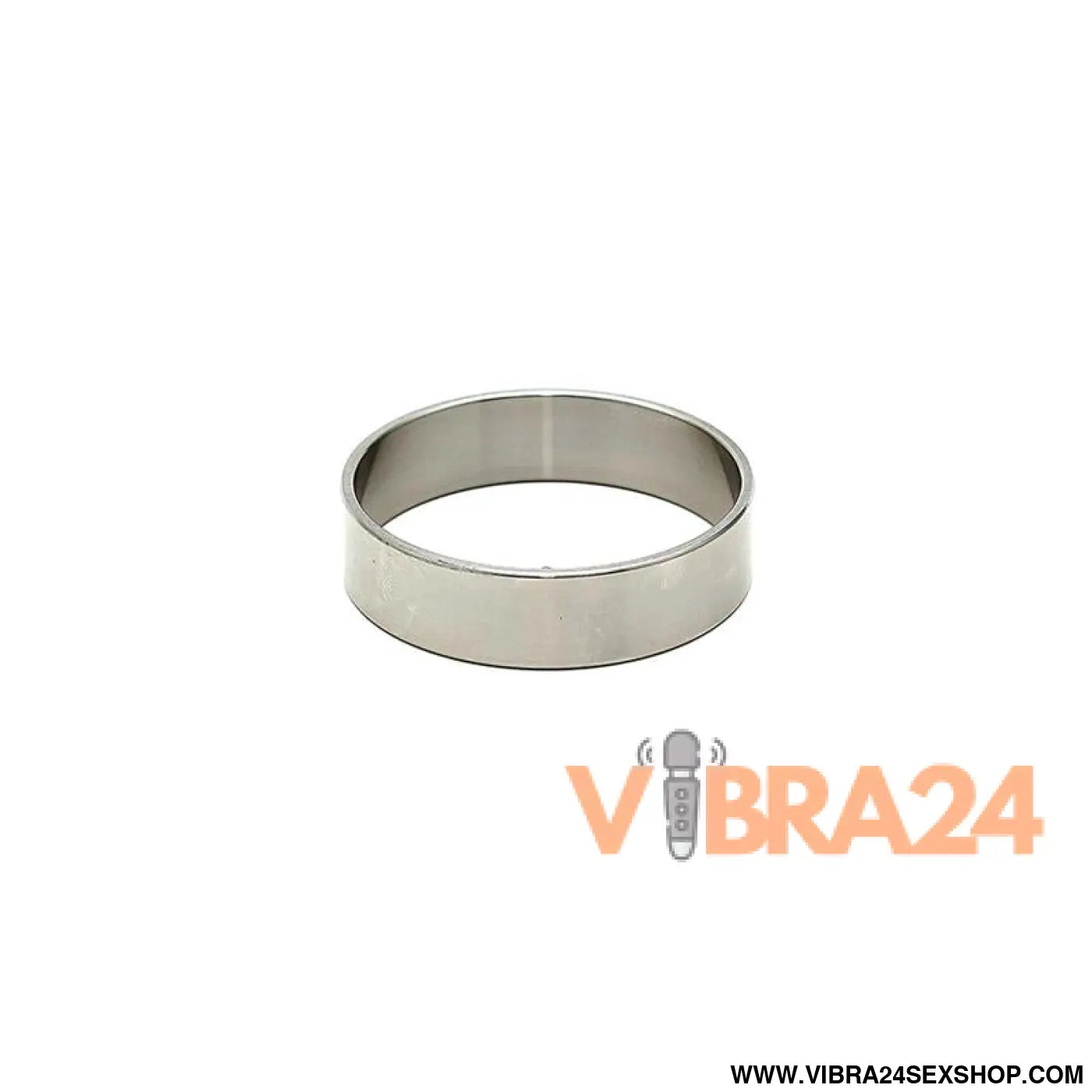 Bondage Play Steel Cock Ring Silver