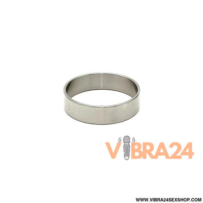 Bondage Play Steel Cock Ring Silver
