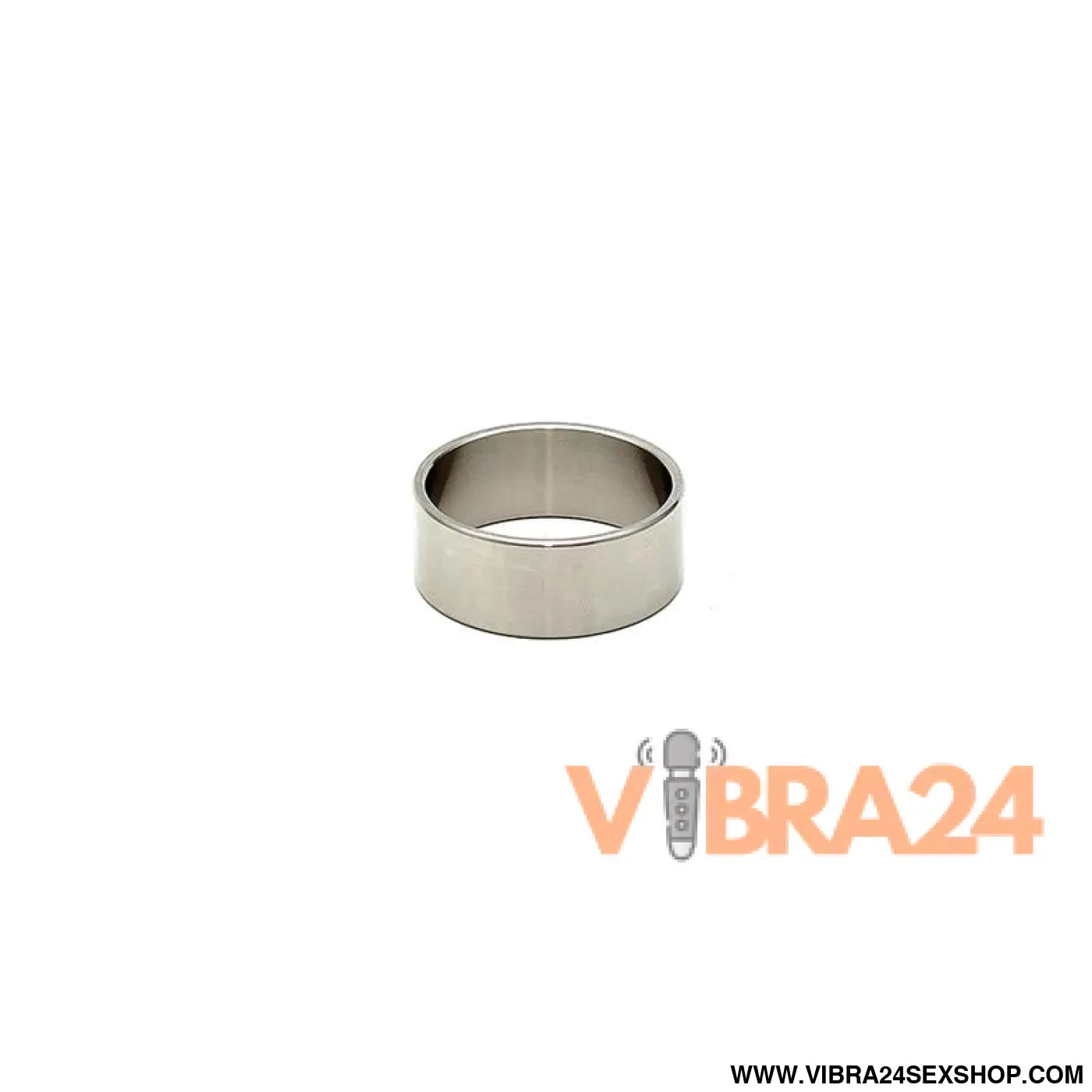 Bondage Play Steel Cock Ring Silver