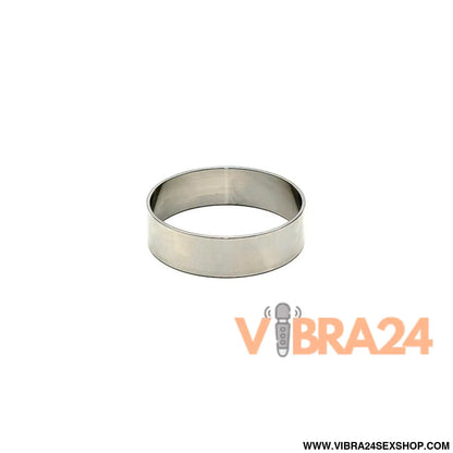 Bondage Play Steel Cock Ring Silver